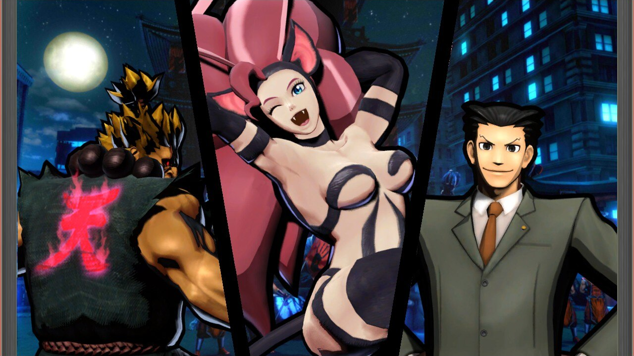 My first team in Marvel vs Capcom 3!